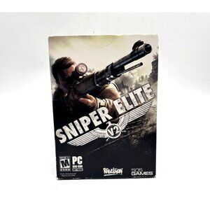 Sniper Elite V2 PC Game DVD-ROM M-Rated Rebellion 505 Games Complete Packaging